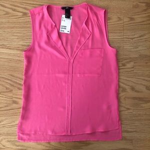 H&M Sleeveless Pink Top BNWT